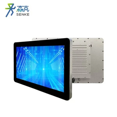 YPC 13.3 Inci-PC Panel Sentuh Industri Kalis Air FD, Antara Muka Luaran Kalis Air, Terbenam & Pelekap Dinding Tanpa Kipas Semua Komputer Sentuhan Industri Aluminium